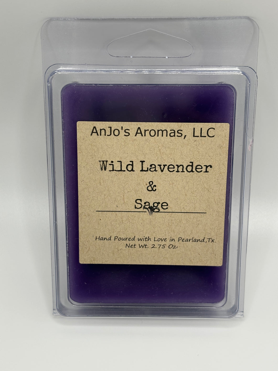 Wild Lavendar & Sage wax melt